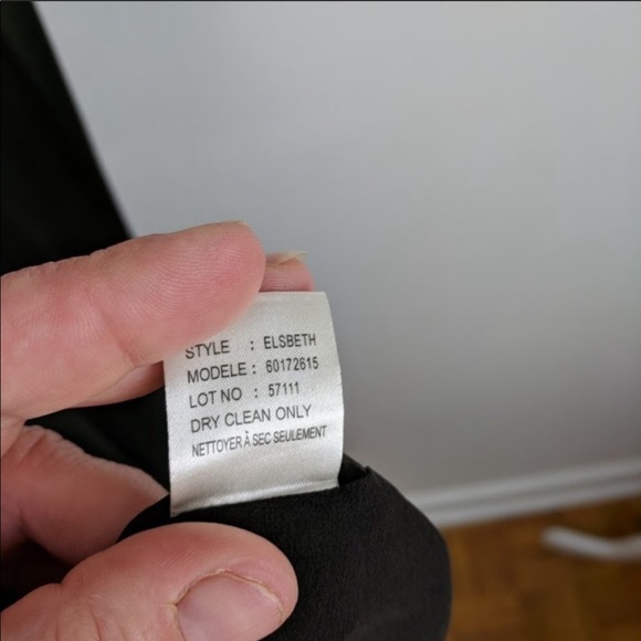 Theory Elsbeth Grecian Goddess Black Silk Dress 4 - Picture 5 of 5